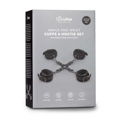 EasyToys Fetish Collection Kit de 4 menottes avec Croix